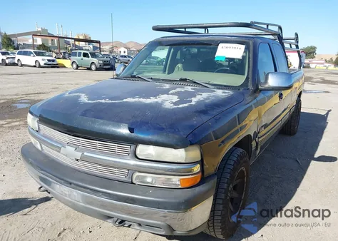 2001 Chevrolet Silverado 1500 Ls из США, поврежденный, VIN 1GCEC19T91Z270549